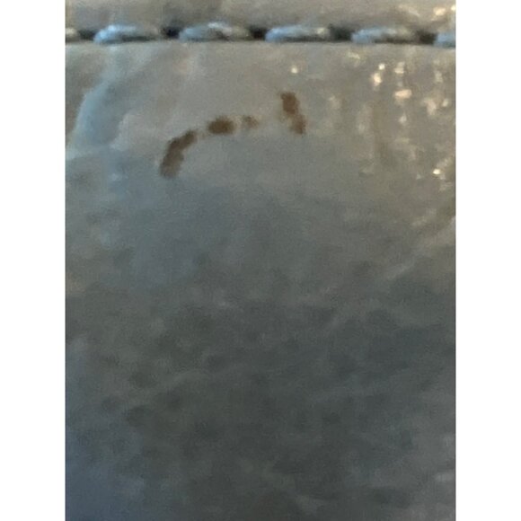 Hobo Shelia Womens Light Blue Leather Shoulder Bag With Stitch Detail - Picture 3 of 8